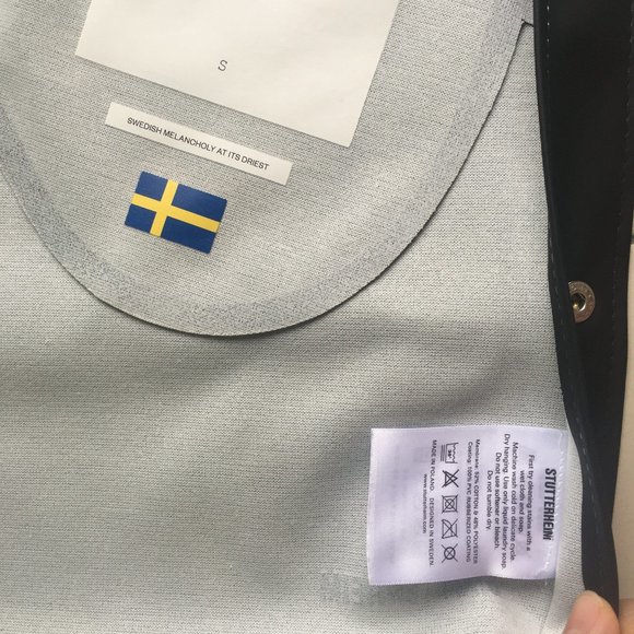 Stutterheim Stockholm Waterproof Hooded Raincoat - Picture 12 of 12